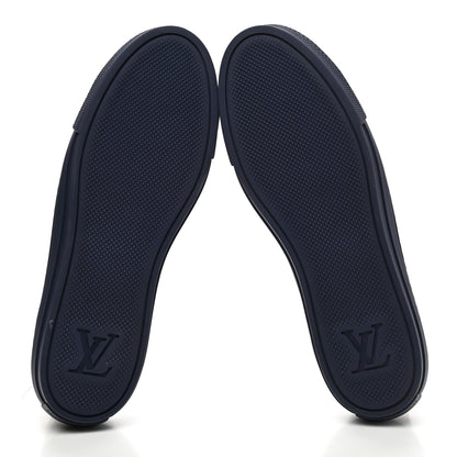 Louis Vuitton Canvas Escale Stellar Sneakers 40 Blue 5 of 8