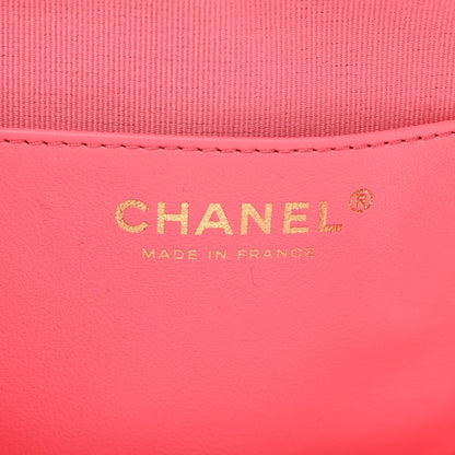 Chanel Lambskin Quilted CC In Love Heart Bag Pink 6 of 12