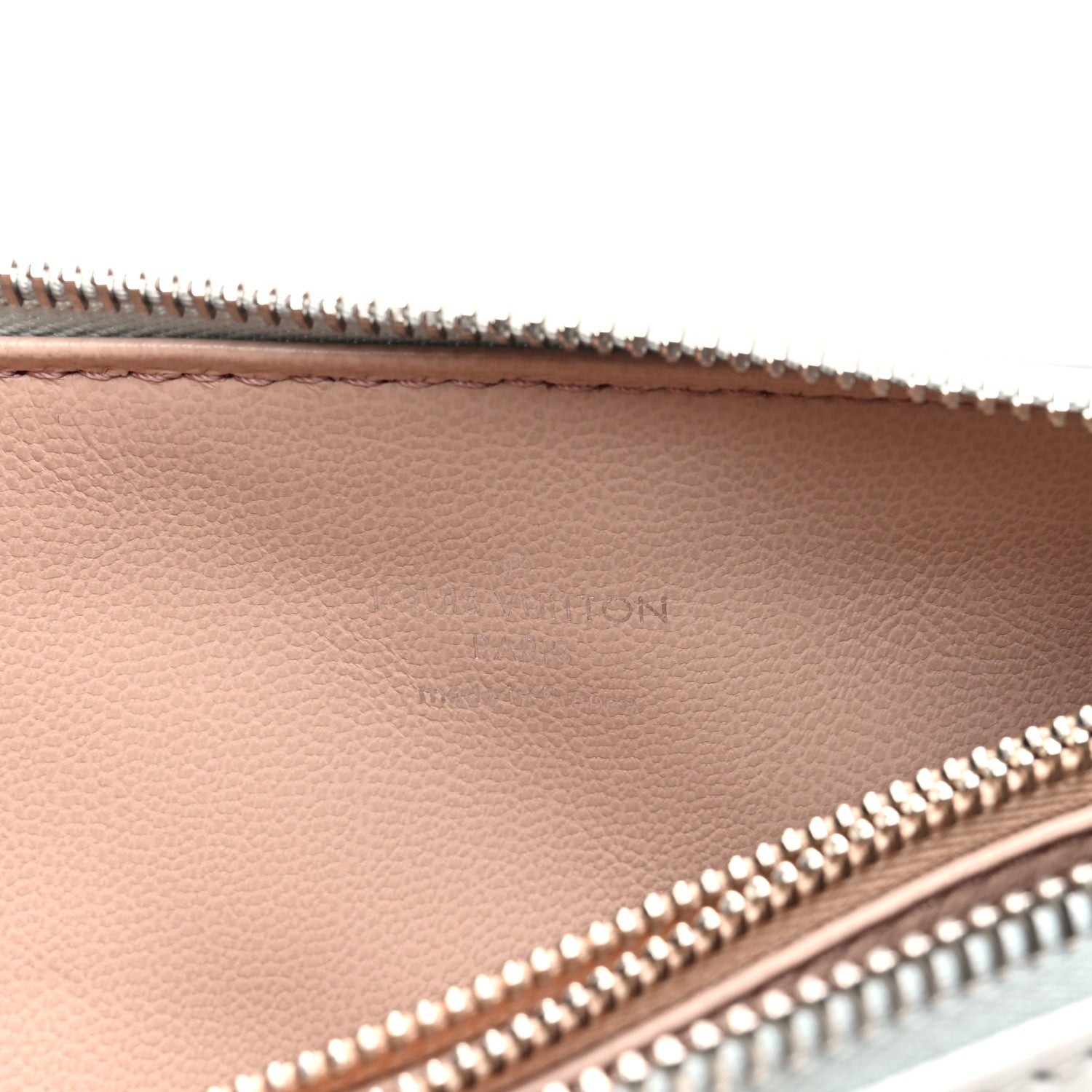 Louis Vuitton Lambskin Embossed Monogram LV Ski Coussin BB Gray 8 of 11