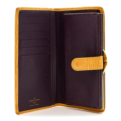 Louis Vuitton Epi Continental French Purse Wallet Tassil 5 of 13