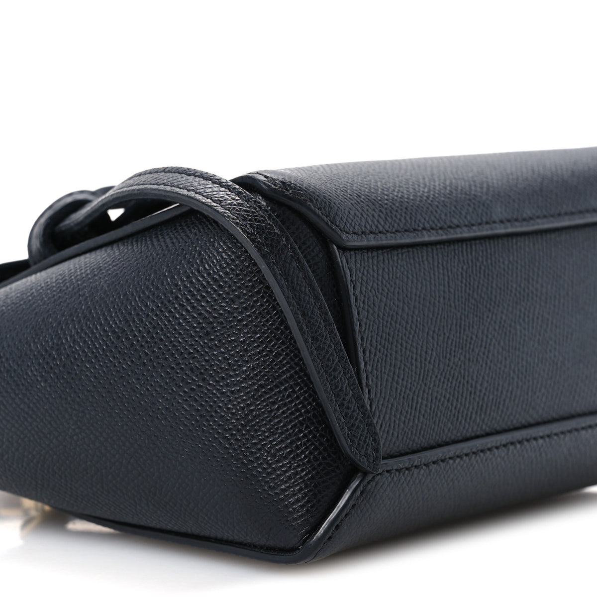Celine Grained Calfskin Pico Belt Bag Black 9 of 10