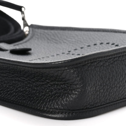 Hermes Taurillon Clemence Evelyne TPM Black 9 of 10