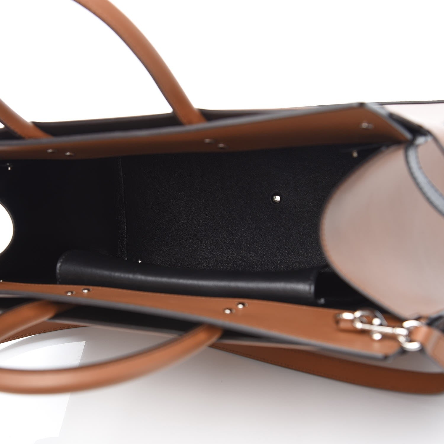 Givenchy Smooth Calfskin Medium Horizon Satchel Caramel 6 of 7