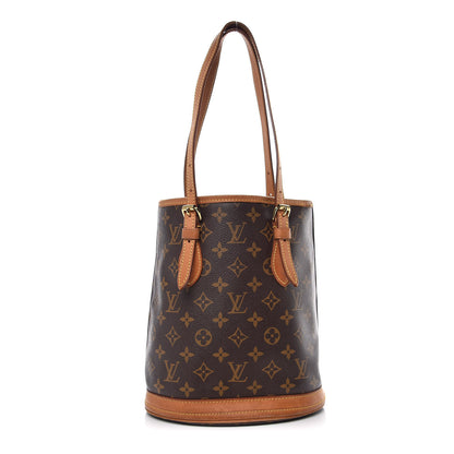 Louis Vuitton Monogram Petit Bucket 23 1 of 14
