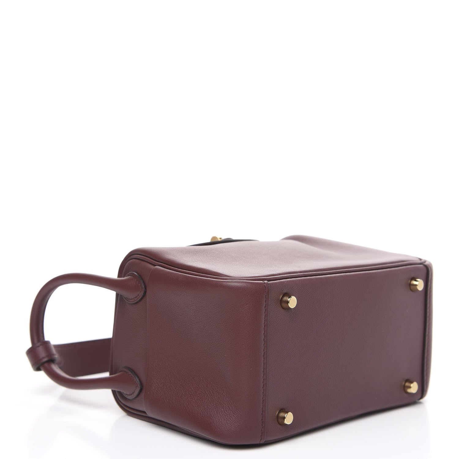 Hermes Swift Mini Lindy 20 Bordeaux 3 of 8