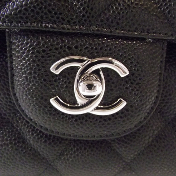 Chanel Caviar Jumbo Flap Black 7 of 13