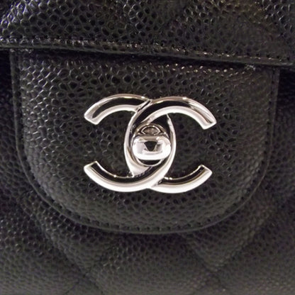 Chanel Caviar Jumbo Flap Black 7 of 13