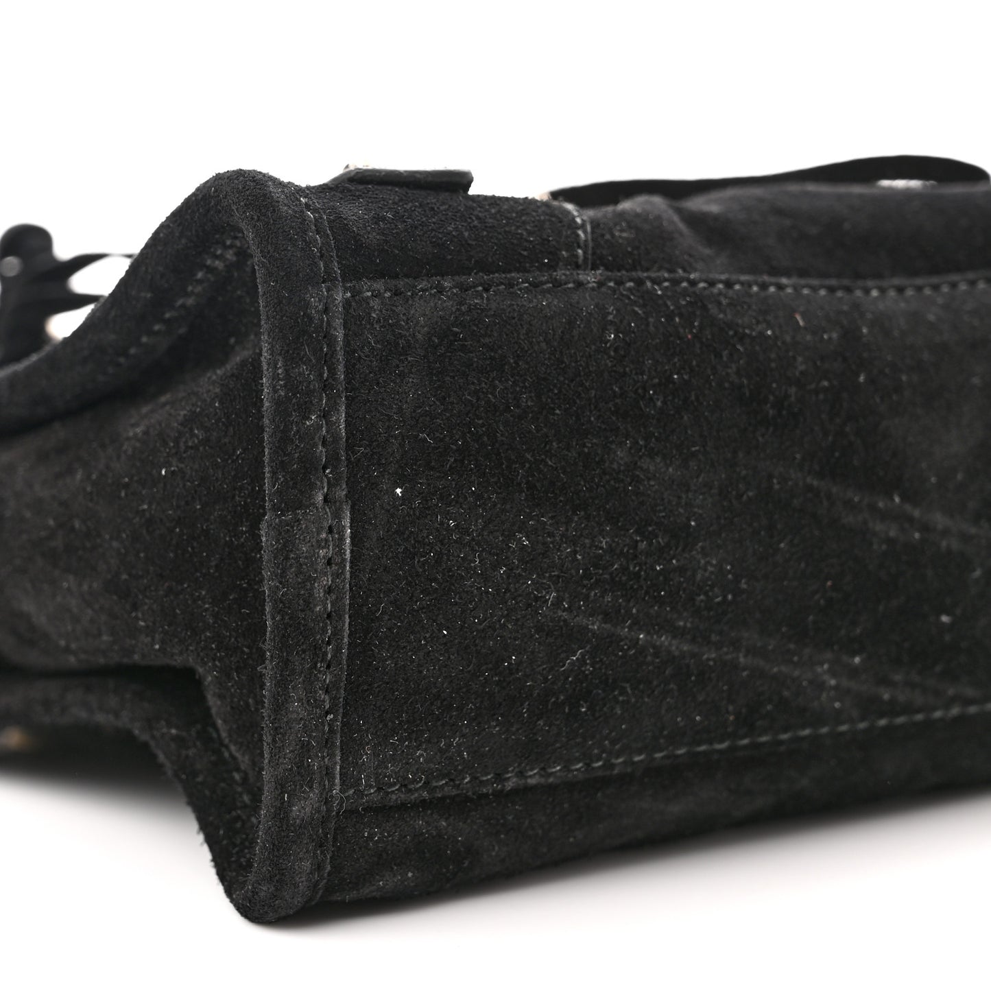 Baby Daim Suede Marble Hardware Mini City Black