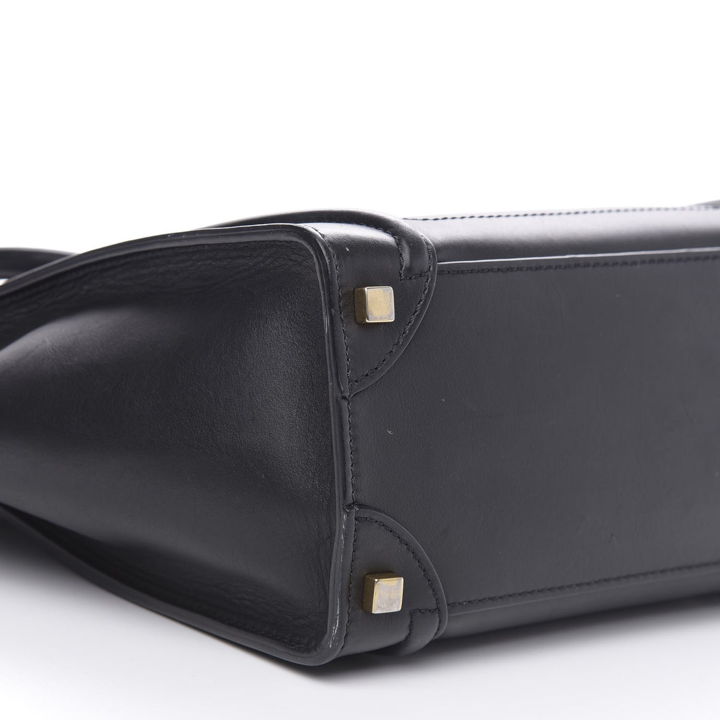 Smooth Calfskin Micro Luggage Black