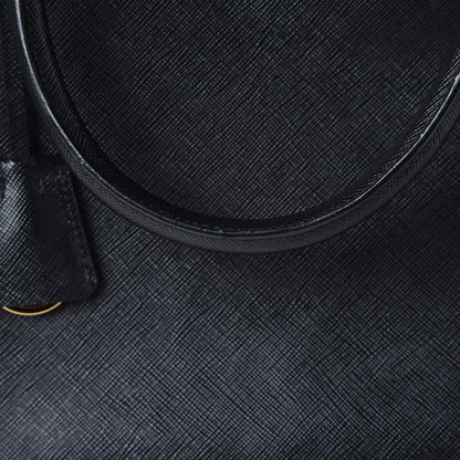 Prada Saffiano Large Galleria Double Zip Tote Black 9 of 17
