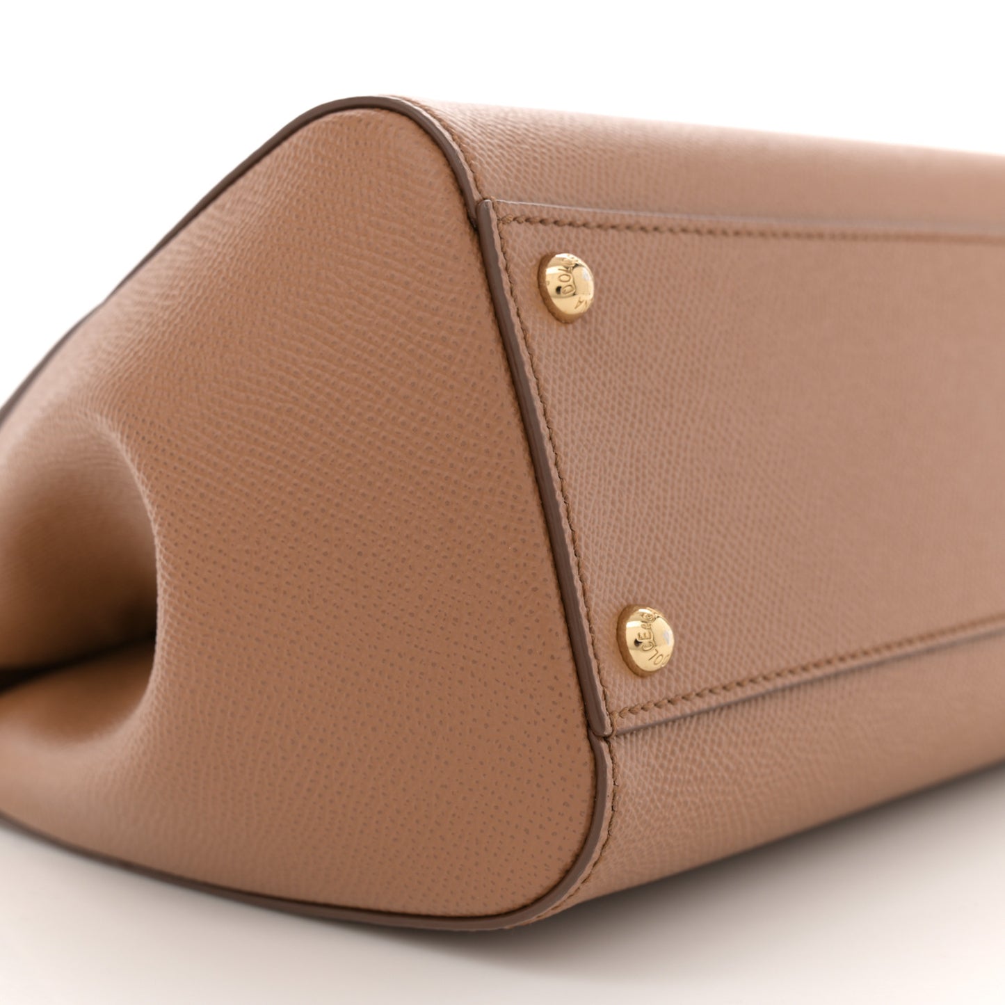 Dauphine Medium Miss Sicily Satchel With Scarf Caramello