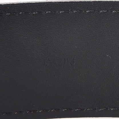 Louis Vuitton Suede Calfskin Mini Damier 40mm Belt 100 40 Blue 5 of 8