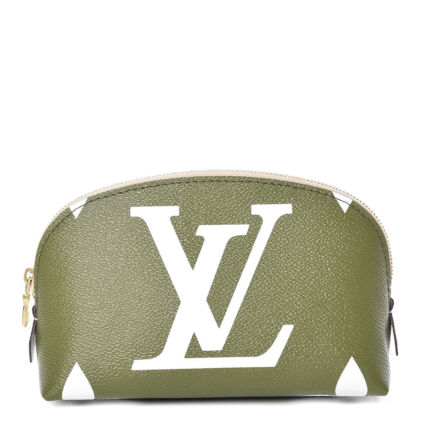 Monogram Giant Cosmetic Pouch Kaki