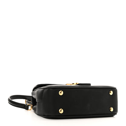 Burberry Trench Calfskin Small DK88 Top Handle Bag Black 4 of 10
