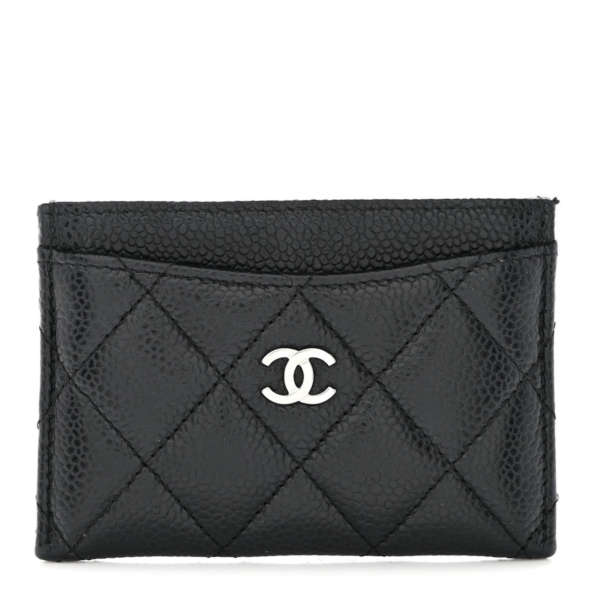 Chanel Caviar Quilted Card Holder Black 1 of 8