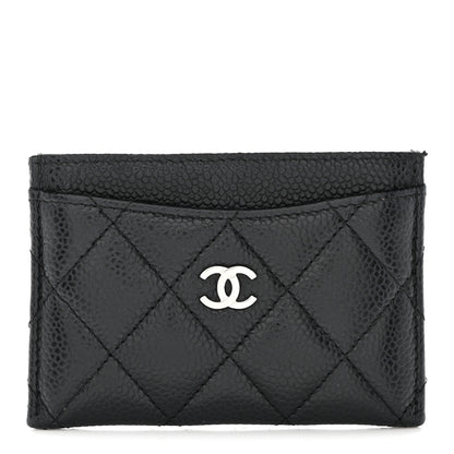 Chanel Caviar Quilted Card Holder Black 1 of 8
