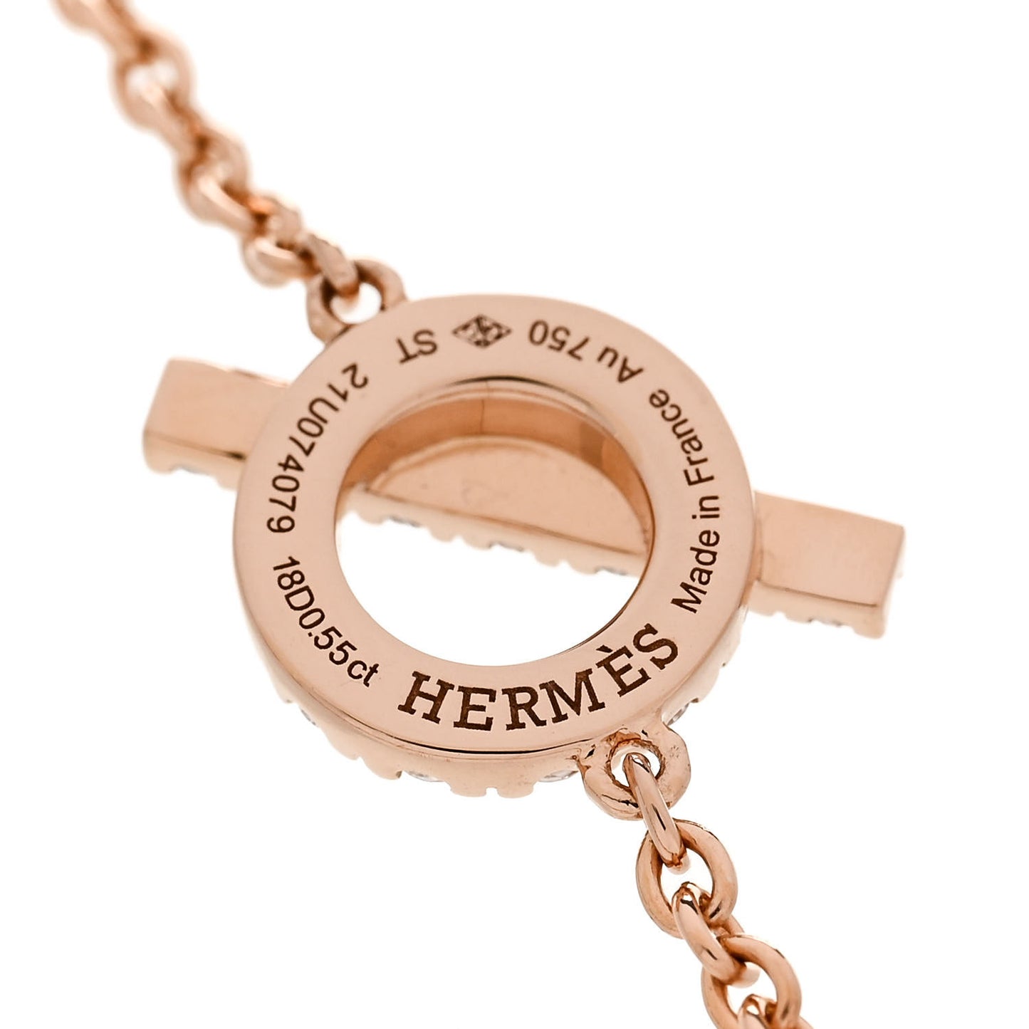 18K Rose Gold Diamond Finesse Bracelet ST