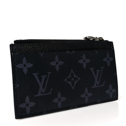 Louis Vuitton Taigarama Coin Card Holder Black 3 of 7