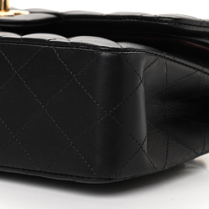 Chanel Lambskin Quilted Small Double Flap Black 9 of 11