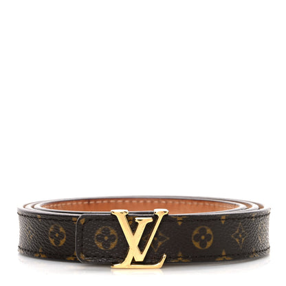 Louis Vuitton Monogram 20mm Initiales Belt 80/32 1 of 7