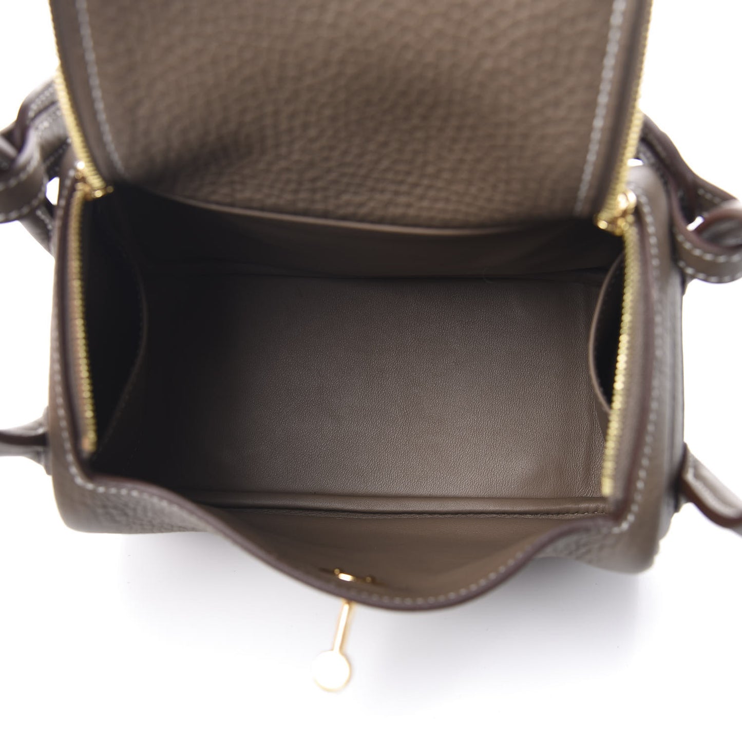 Taurillon Clemence Mini Lindy 20 Etoupe