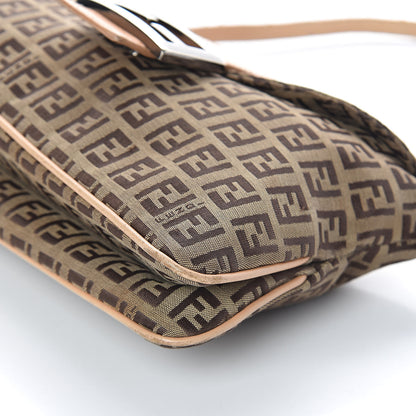Fendi Zucchino Baguette Beige 10 of 10