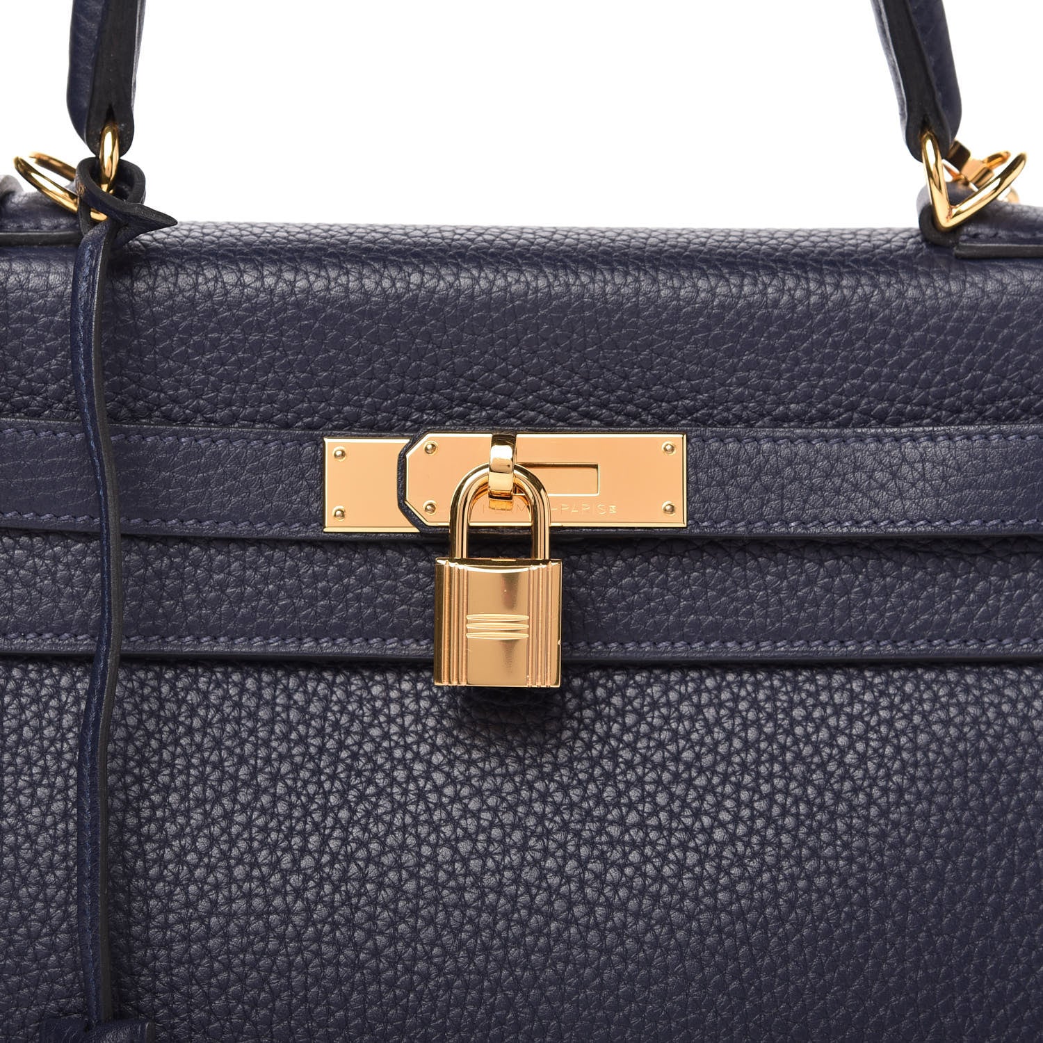 Hermes Taurillon Clemence Kelly Retourne 28 Bleu Nuit 10 of 10