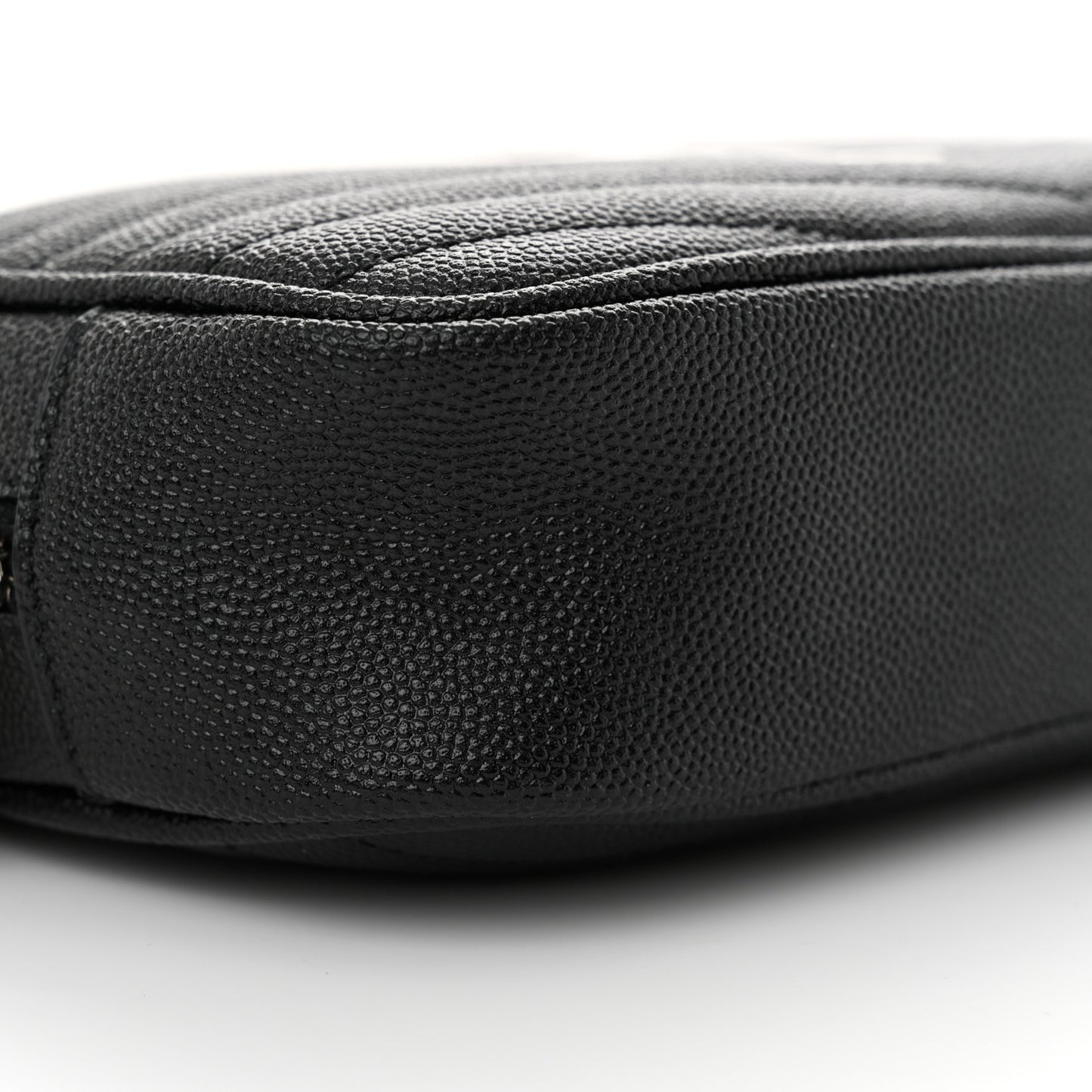 Grain De Poudre Matelasse Monogram Mini Lou Camera Bag Black