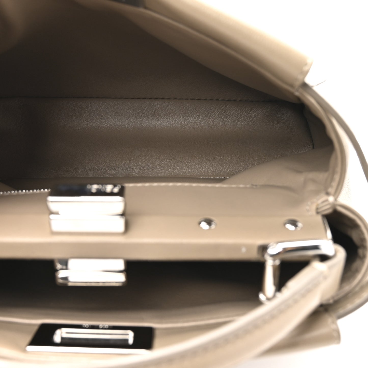 Nappa Mini Peekaboo Iconic Satchel Tortora