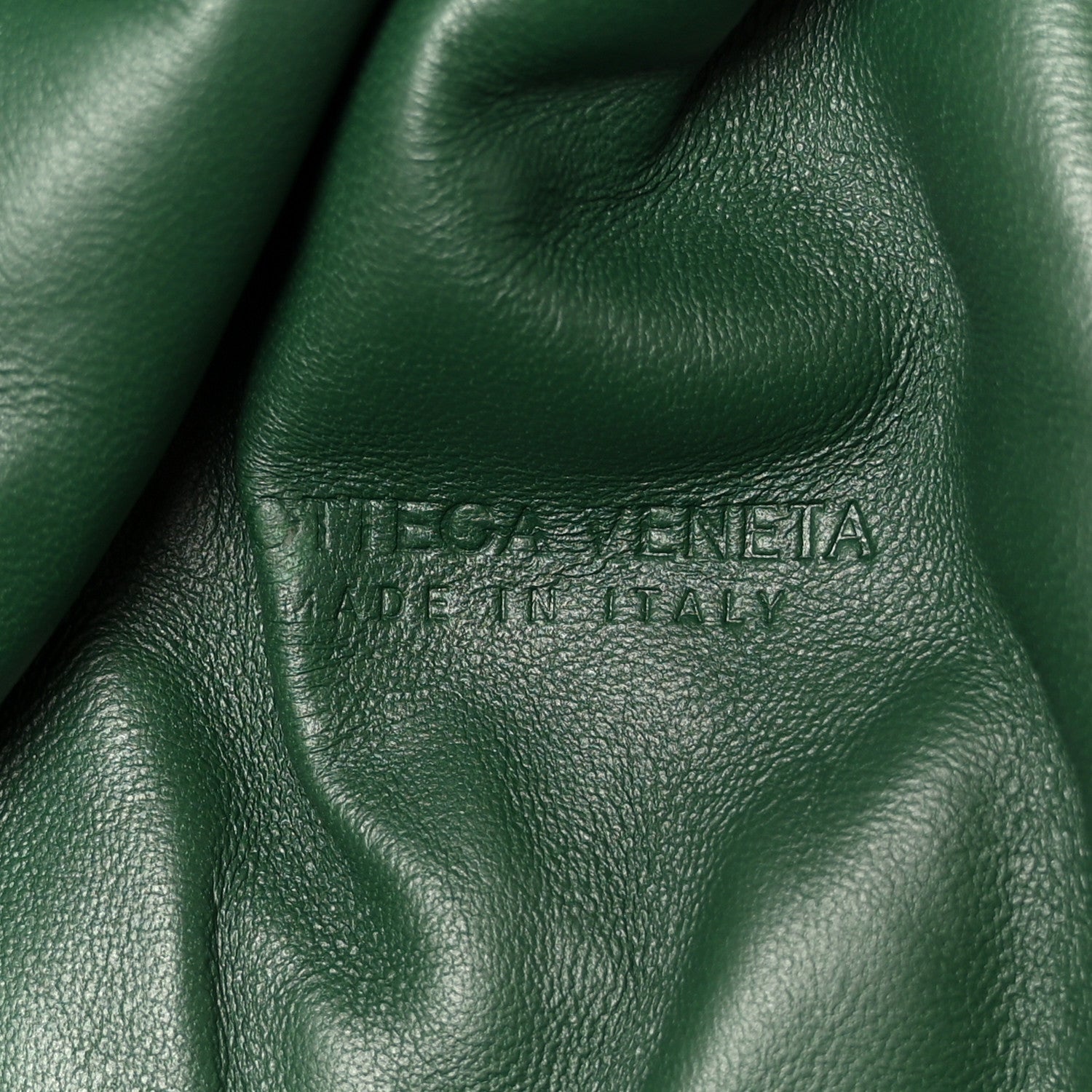 Bottega Veneta Nappa Maxi Intrecciato The Pouch Oversized Clutch Racing Green 6 of 11