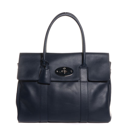 Mulberry Smooth Leather Bayswater Navy 1 of 12