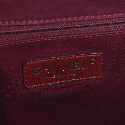 Chanel Caviar Quilted Framed Bowling Bag Navy 6 of 7