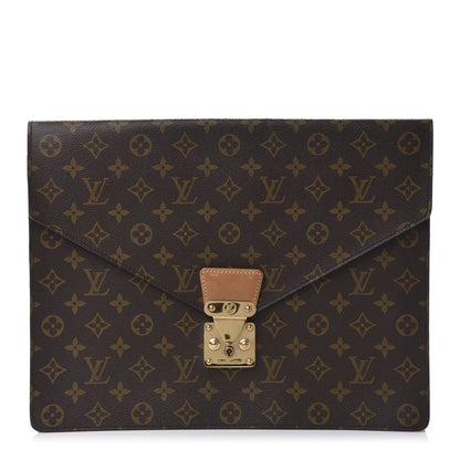 Louis Vuitton Monogram Porte-Documents Senateur Document Holder 1 of 10