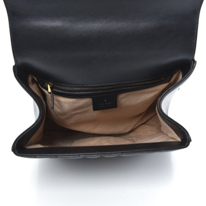 Gucci Calfskin Bamboo Trapuntata Queen Margaret Backpack Black 4 of 12