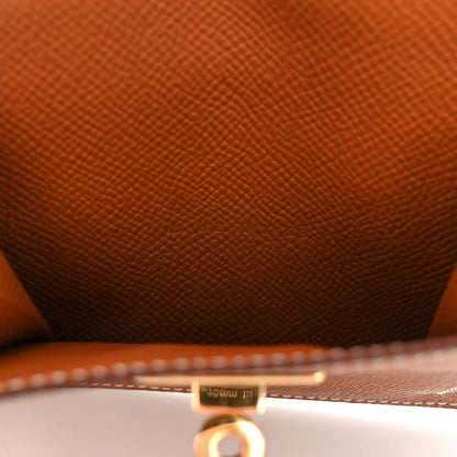 Hermes Epsom Kelly Pocket Compact Wallet Gold 7 of 8
