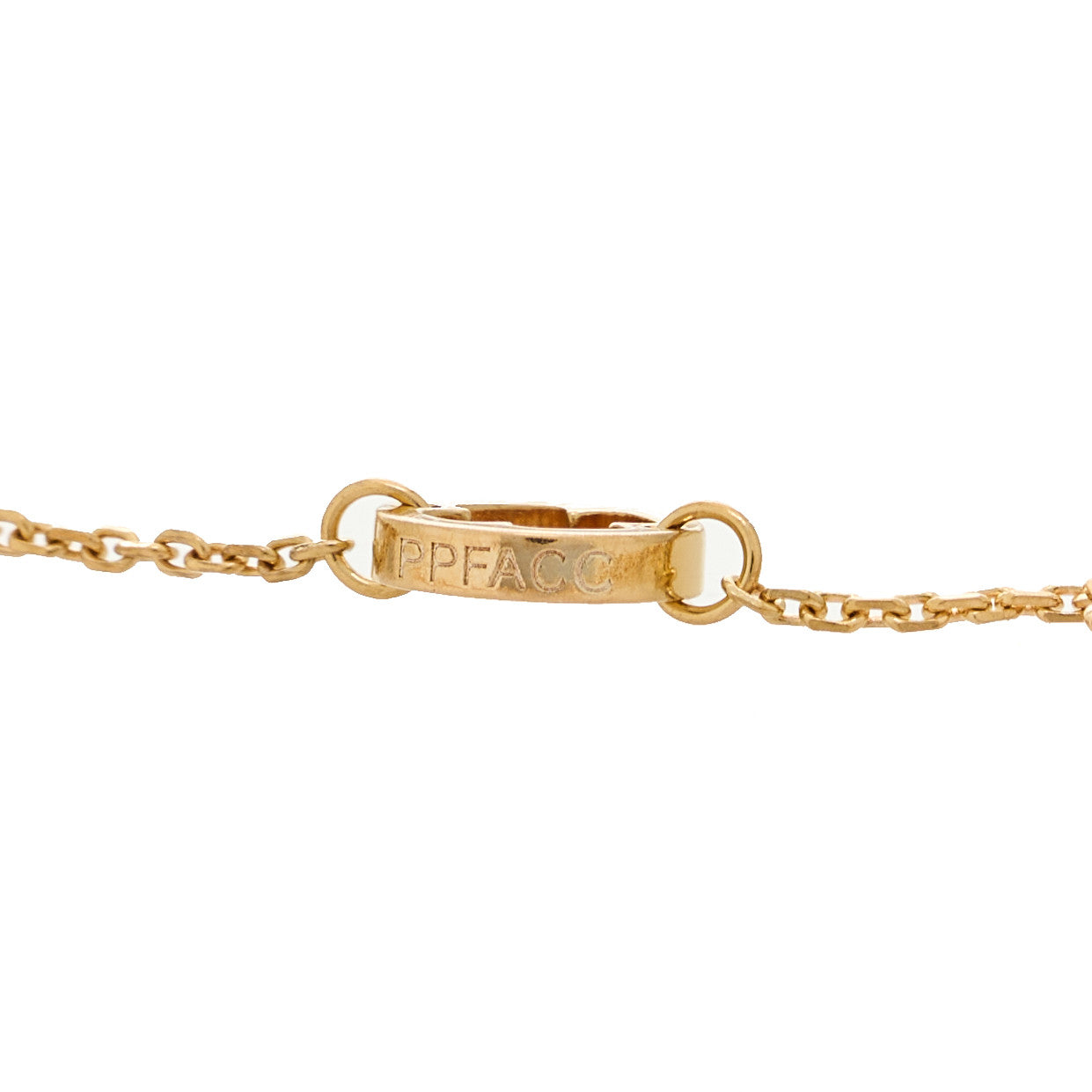 18K Rose Gold Diamond Fiorever Pendant Necklace