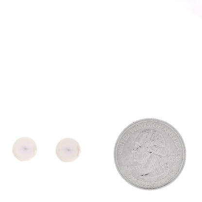 Mikimoto 18K White Gold Akoya Cultured Pearl 8-8.5mm Stud Earrings 2 of 5
