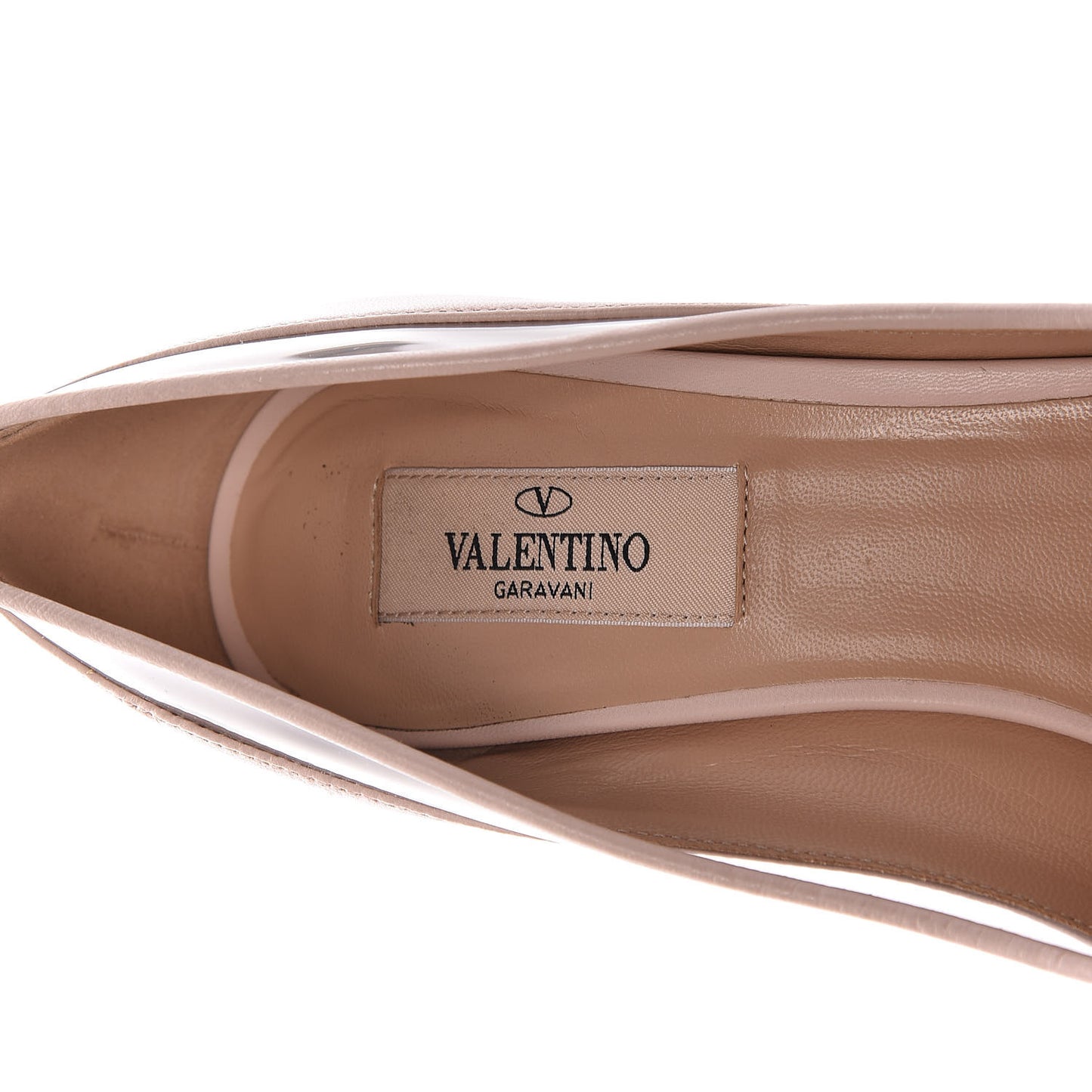 Nappa PVC Dollybow Pumps 38 Water Rose