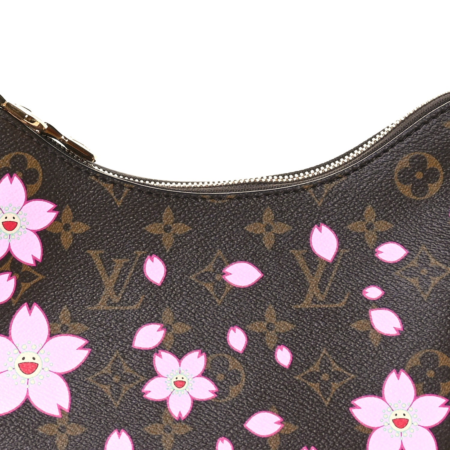 Louis Vuitton LV X TM Monogram Cherry Blossom Boulogne Sakura Brown 7 of 9