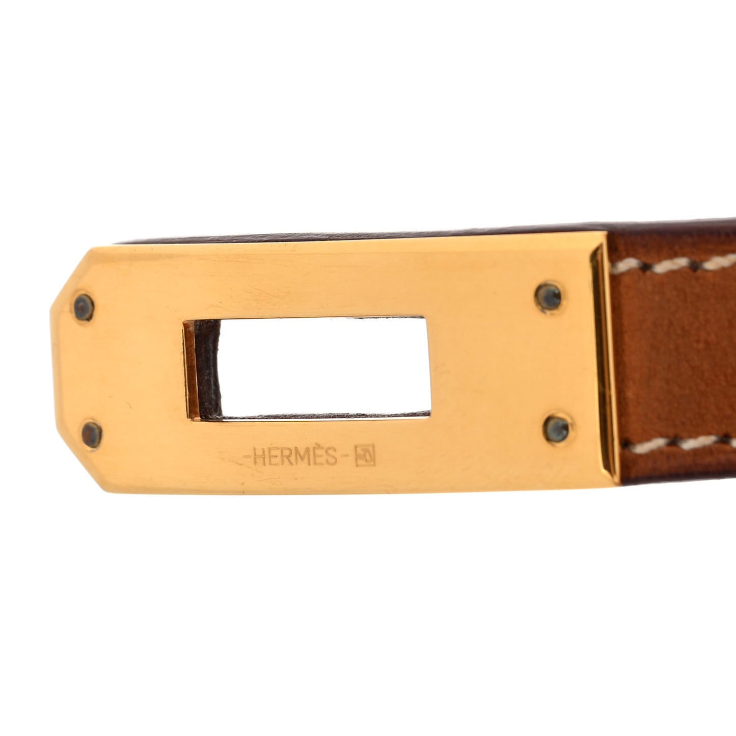 Barenia Kelly Double Tour Bracelet XS Fauve