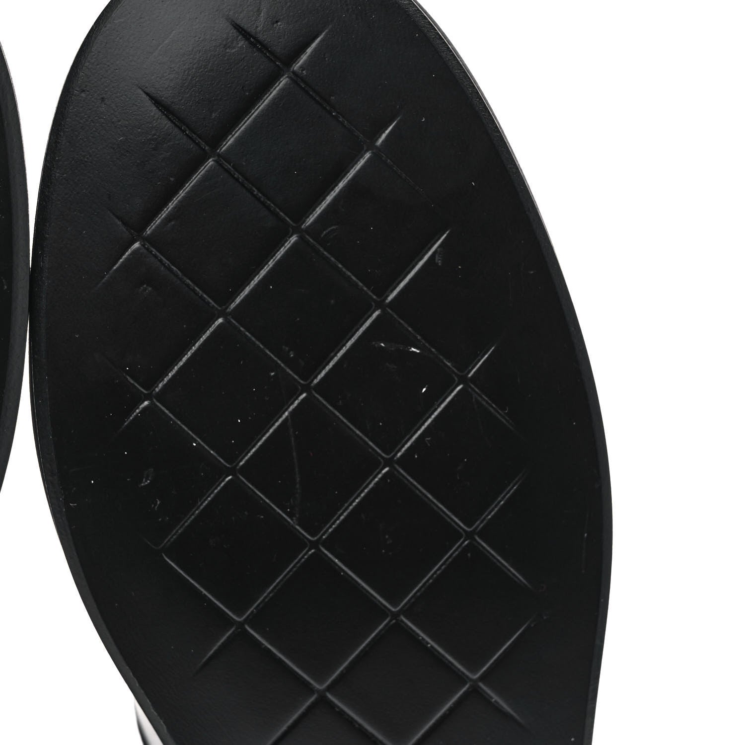 Chanel Lambskin Quilted CC Turnlock Loafers 37.5 Black 9 of 10