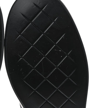 Chanel Lambskin Quilted CC Turnlock Loafers 37.5 Black 9 of 10