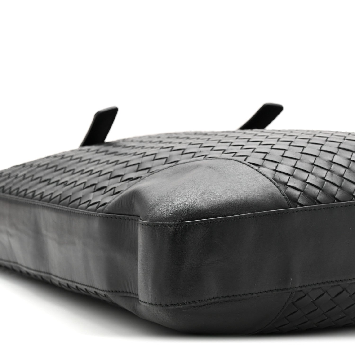 Bottega Veneta Nappa Intrecciato Light Calf Shopper Tote Black 9 of 10