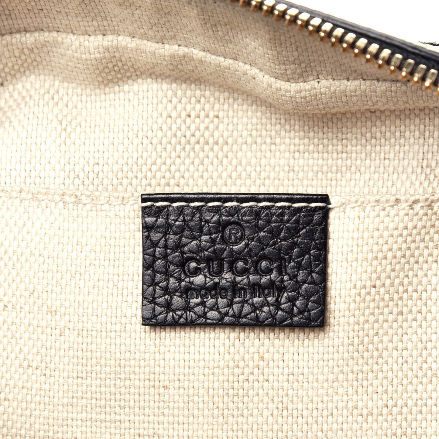 Pebbled Calfskin Small Soho Disco Bag Black