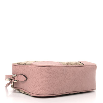 Gucci Monogram Mini Bree Messenger Bag Beige Soft Pink 4 of 9