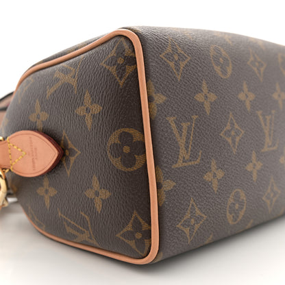 Louis Vuitton Monogram Speedy Bandouliere 20 Black 8 of 9