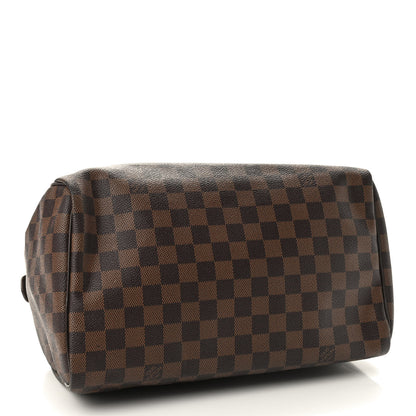 Louis Vuitton Damier Ebene Speedy 30 4 of 9