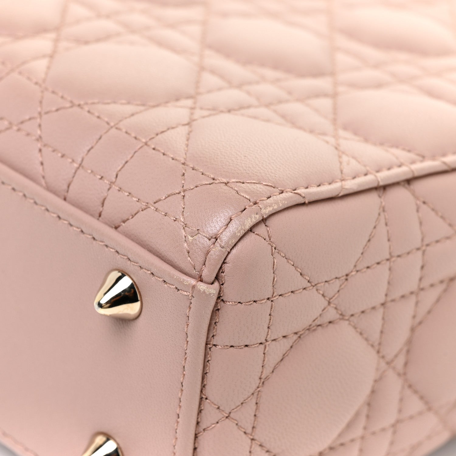 Christian Dior Lambskin Cannage Small My ABCDior Fard 10 of 20