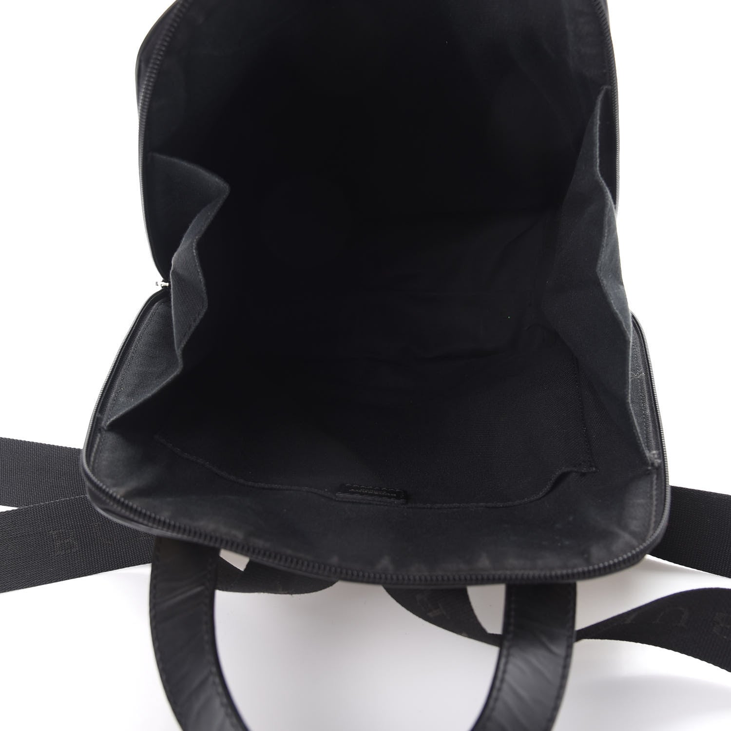 Burberry Canvas House Check Backpack Black 4 of 14