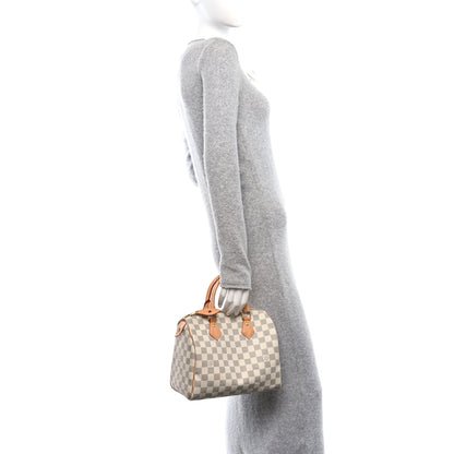 Louis Vuitton Damier Azur Speedy 25 2 of 10